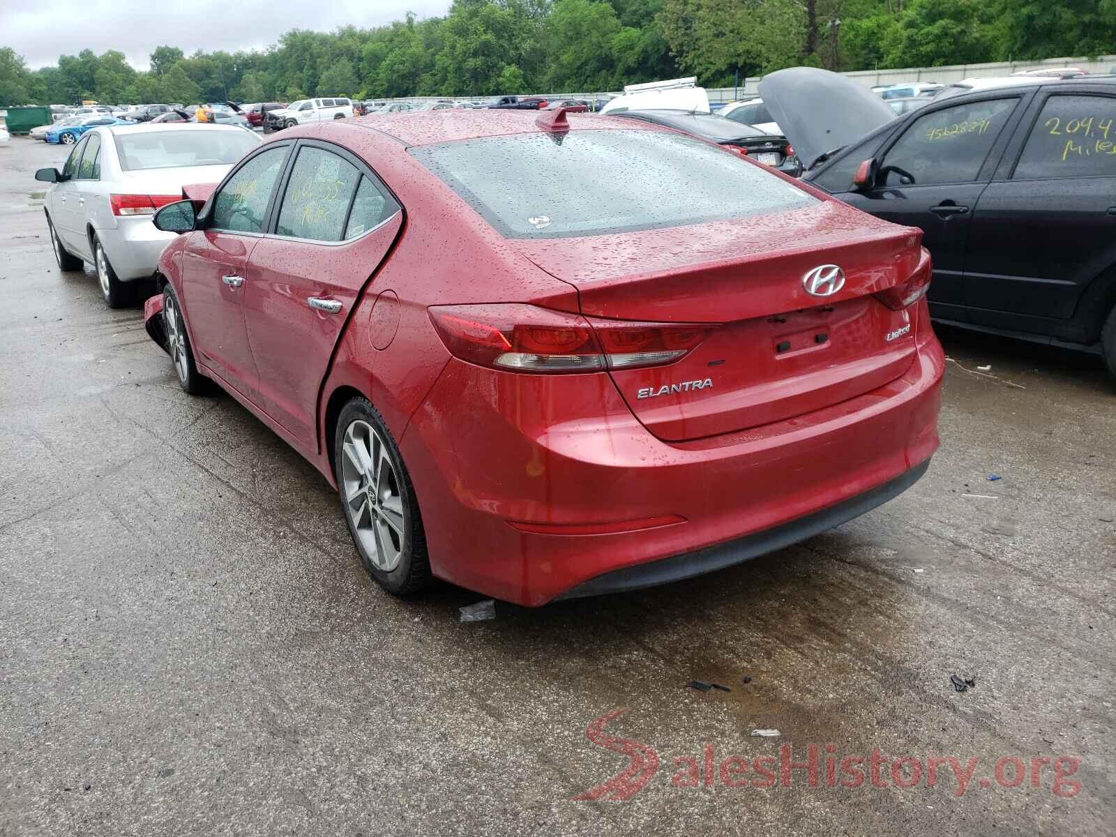 KMHD84LF9HU283936 2017 HYUNDAI ELANTRA