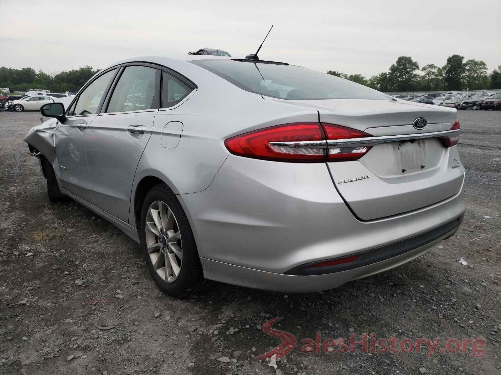 3FA6P0LU5HR233457 2017 FORD FUSION