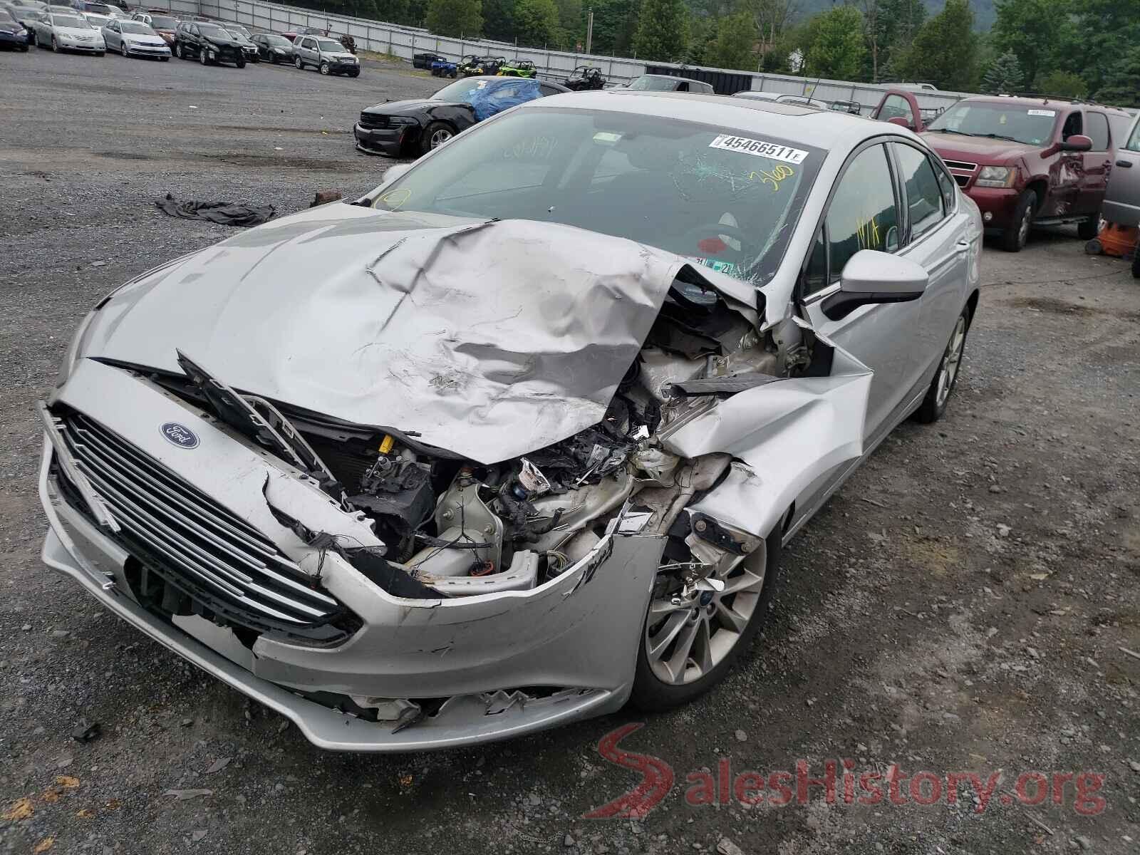 3FA6P0LU5HR233457 2017 FORD FUSION