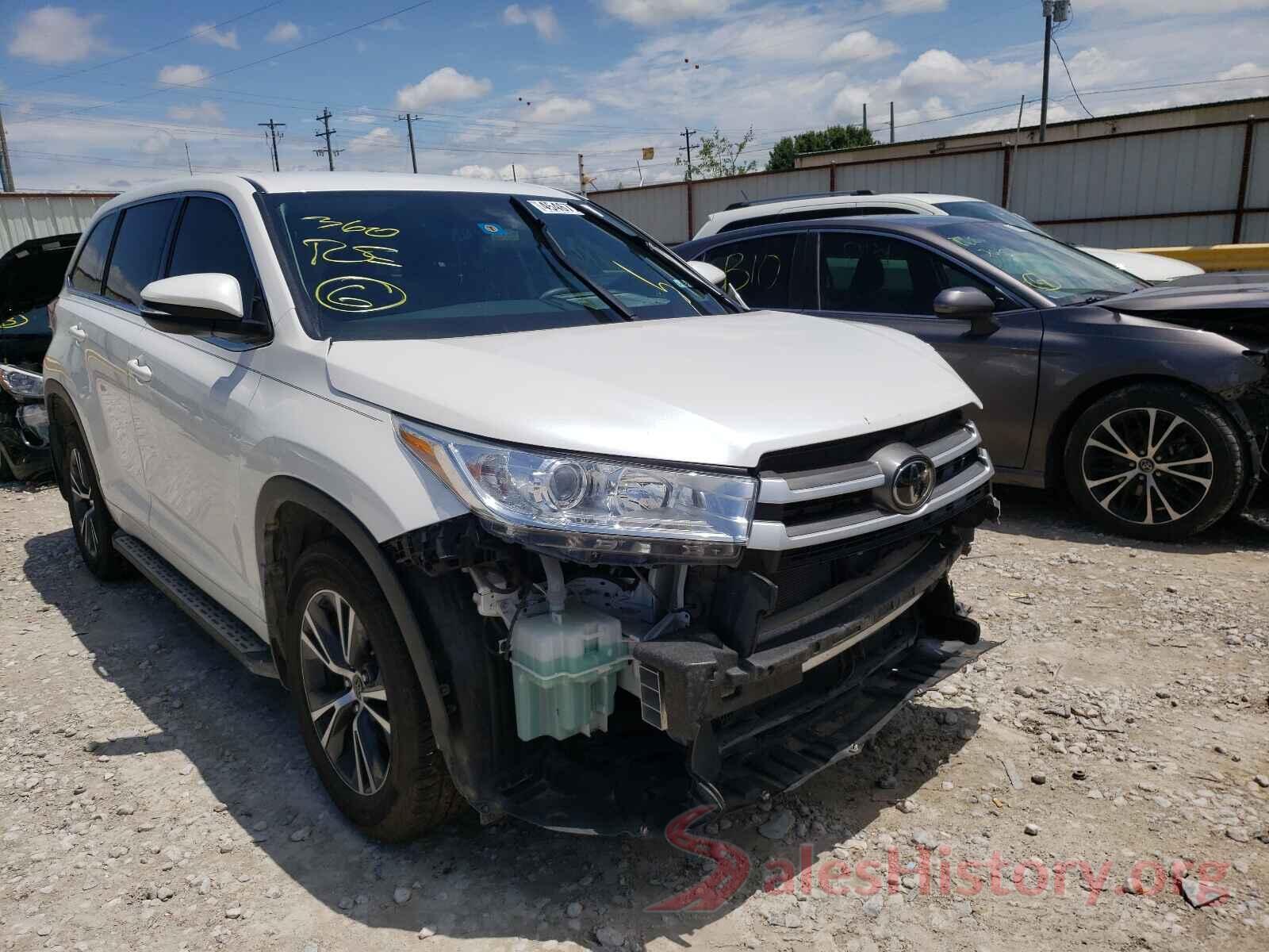 5TDZARFH7JS035610 2018 TOYOTA HIGHLANDER