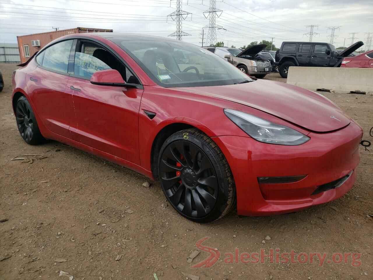 5YJ3E1EC6NF203040 2022 TESLA MODEL 3