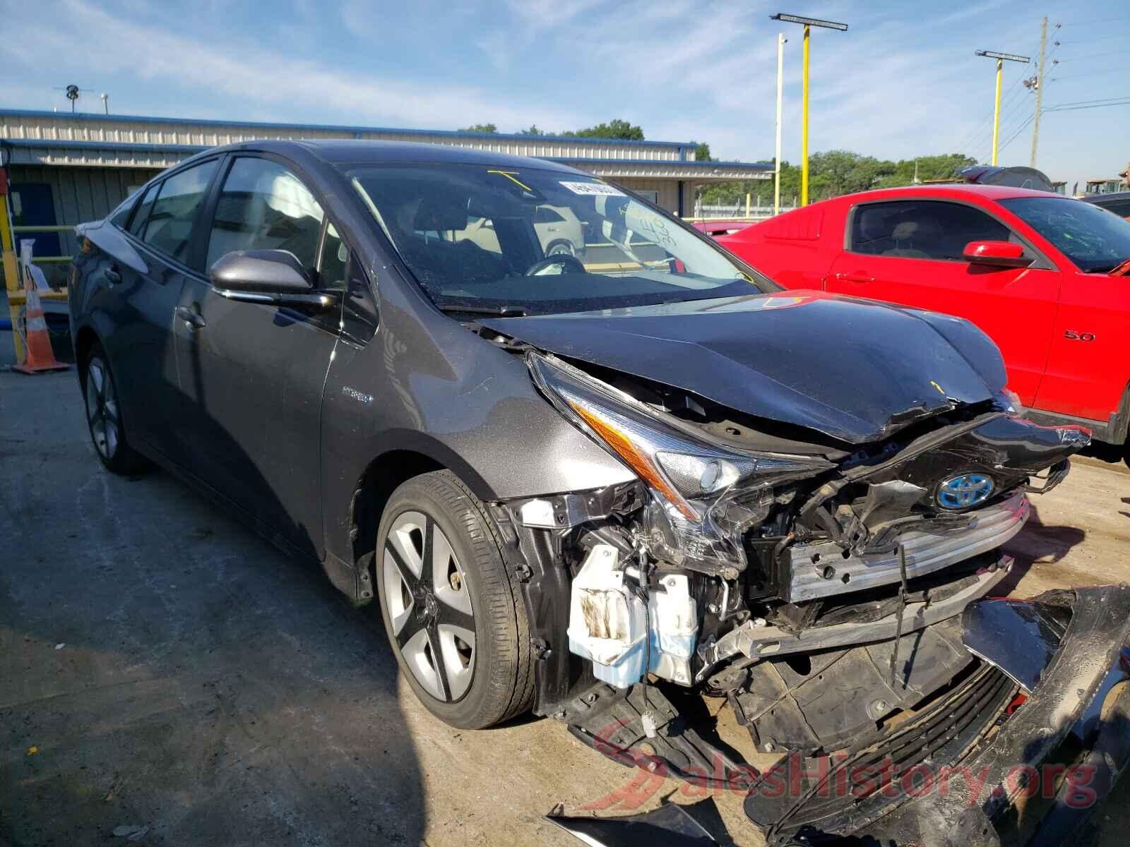 JTDKARFU2H3035461 2017 TOYOTA PRIUS