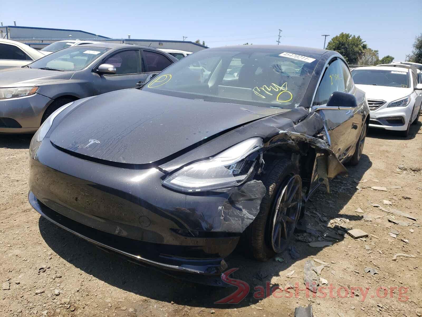 5YJ3E1EB9KF191209 2019 TESLA MODEL 3