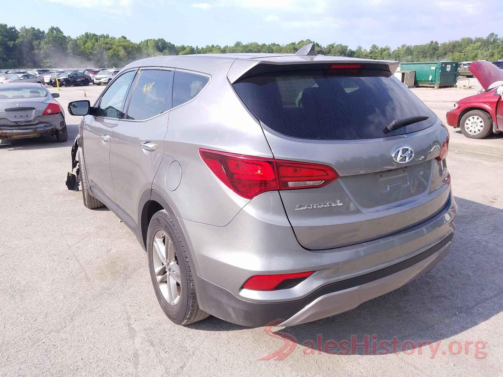 5XYZT3LB8HG433813 2017 HYUNDAI SANTA FE