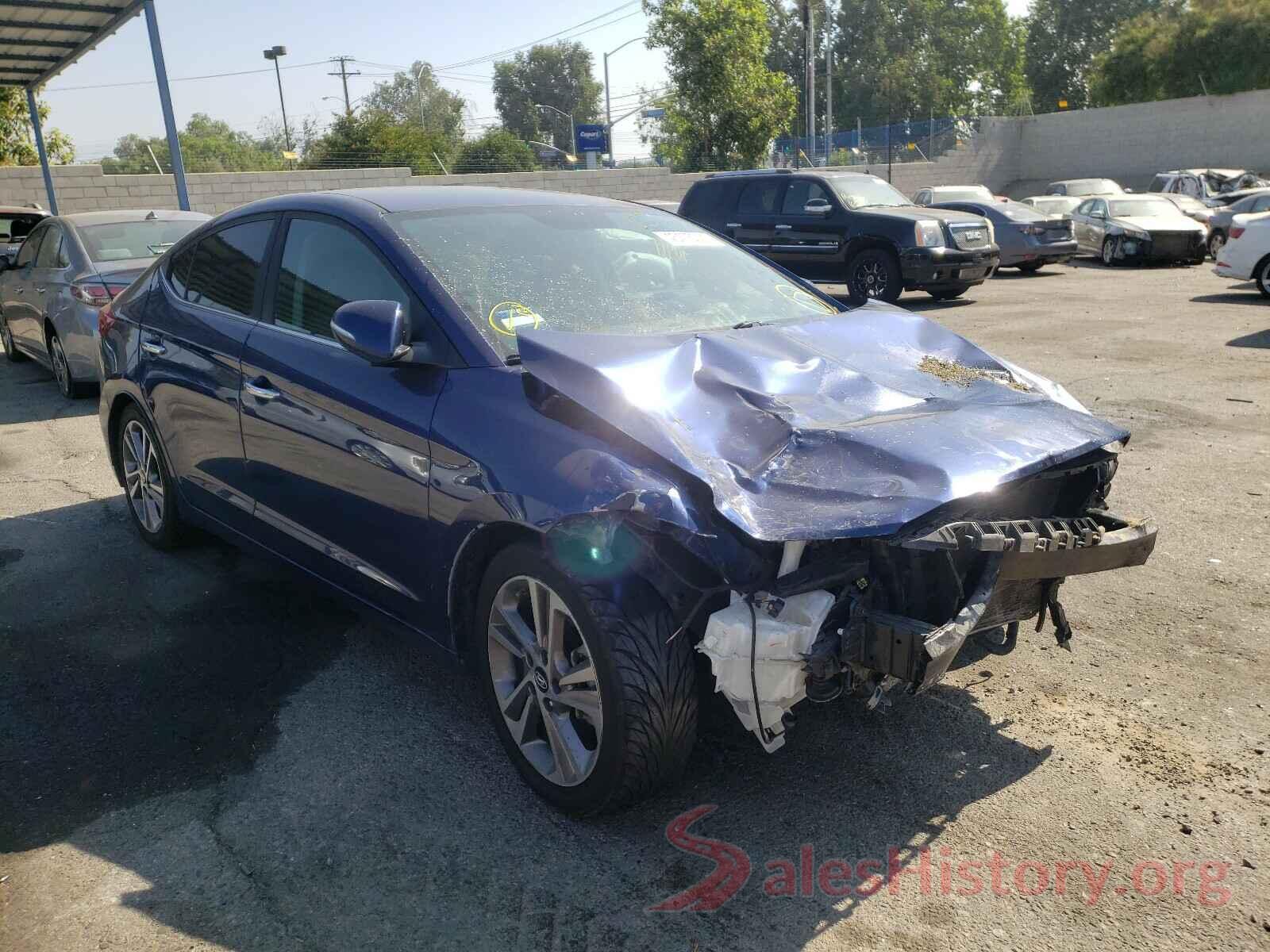 5NPD84LF3HH095394 2017 HYUNDAI ELANTRA