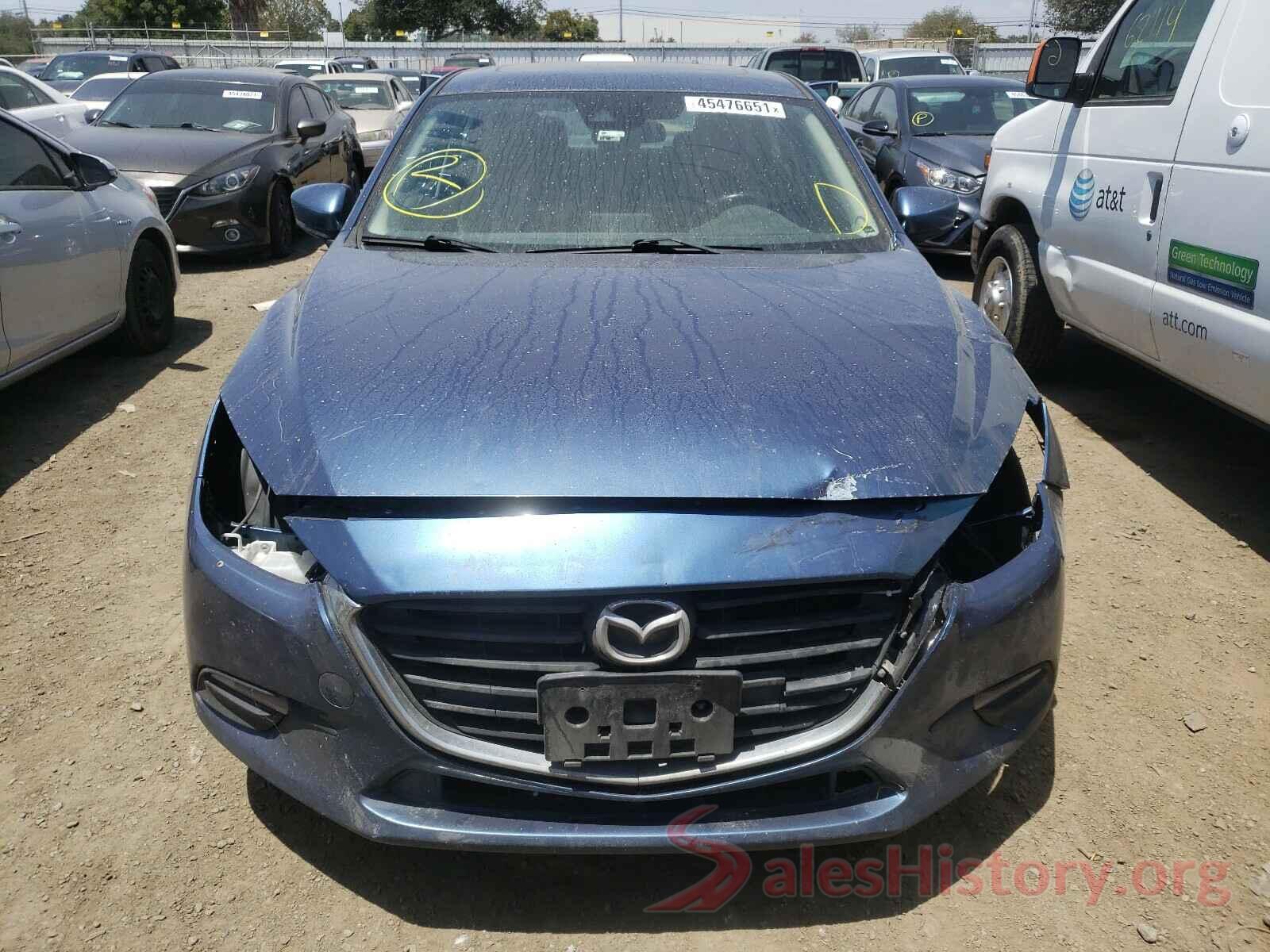 JM1BN1V75H1142212 2017 MAZDA 3