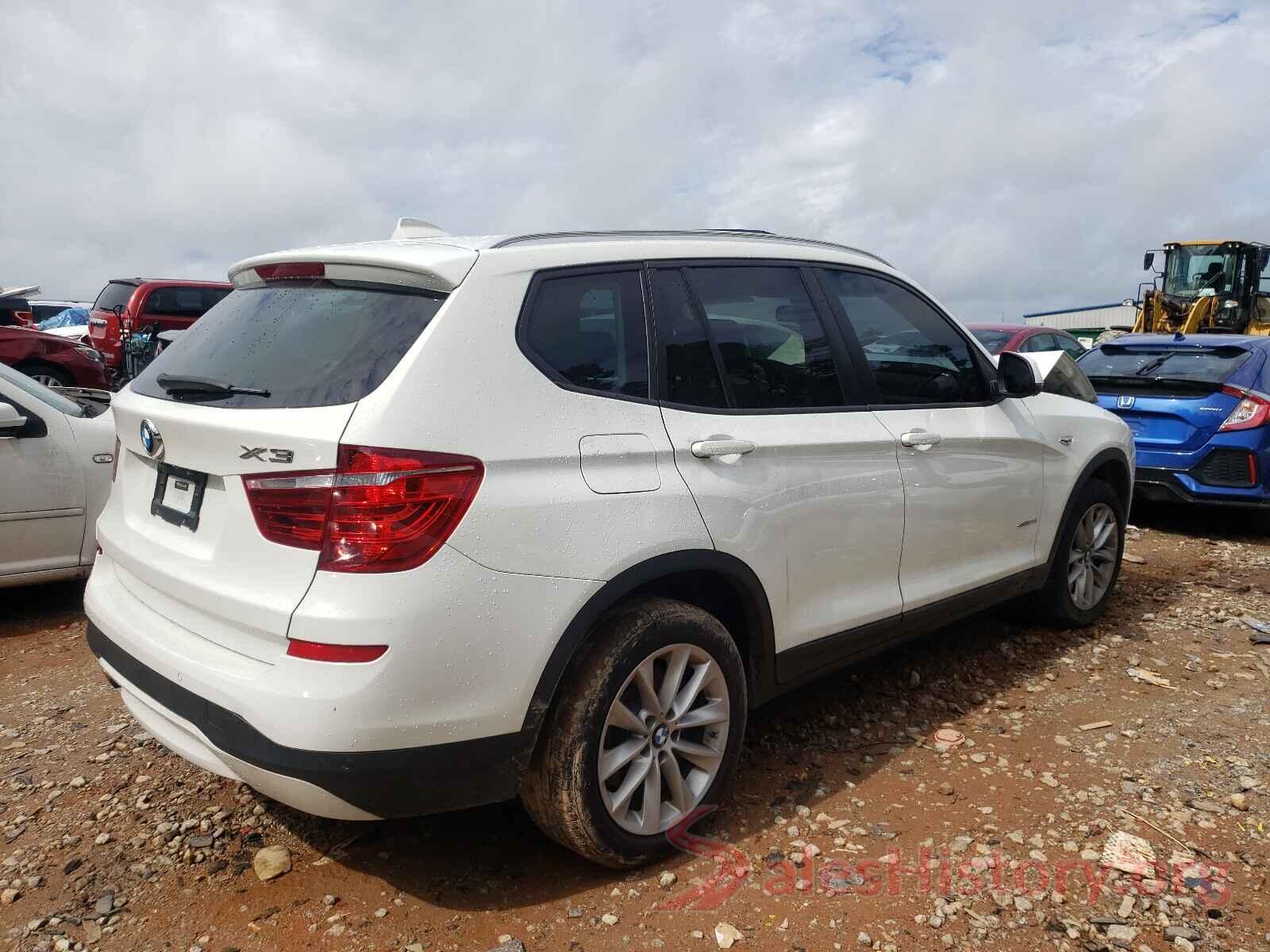 5UXWZ7C38H0X39481 2017 BMW X3