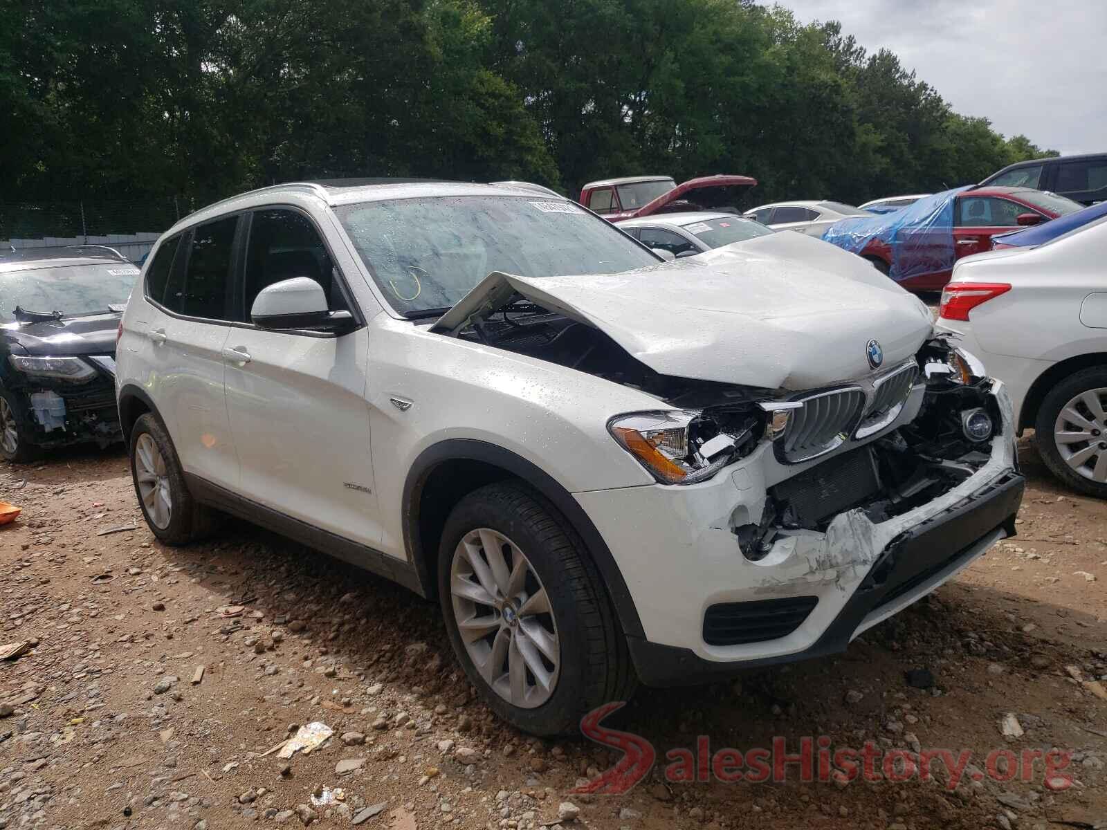 5UXWZ7C38H0X39481 2017 BMW X3