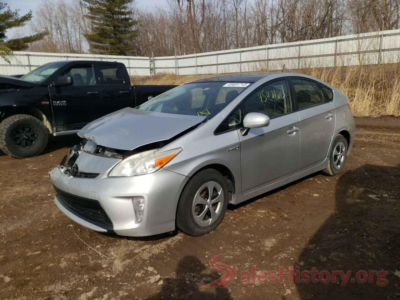 JTDKN3DU9C1558582 2012 TOYOTA PRIUS