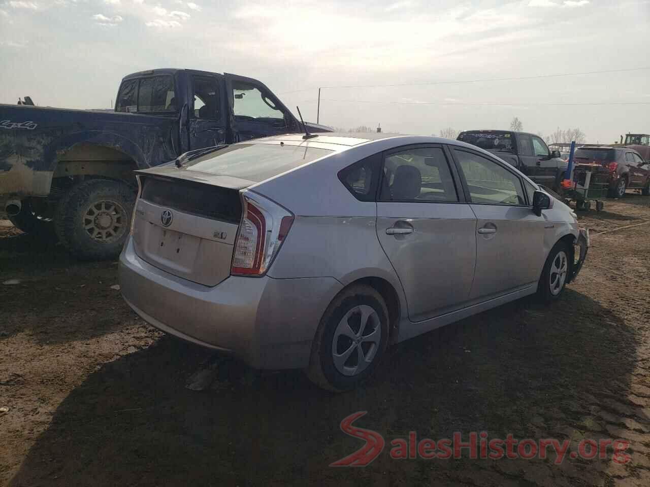 JTDKN3DU9C1558582 2012 TOYOTA PRIUS