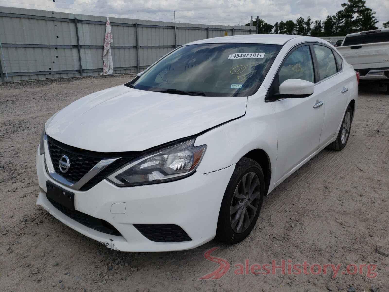 3N1AB7AP8KY288543 2019 NISSAN SENTRA