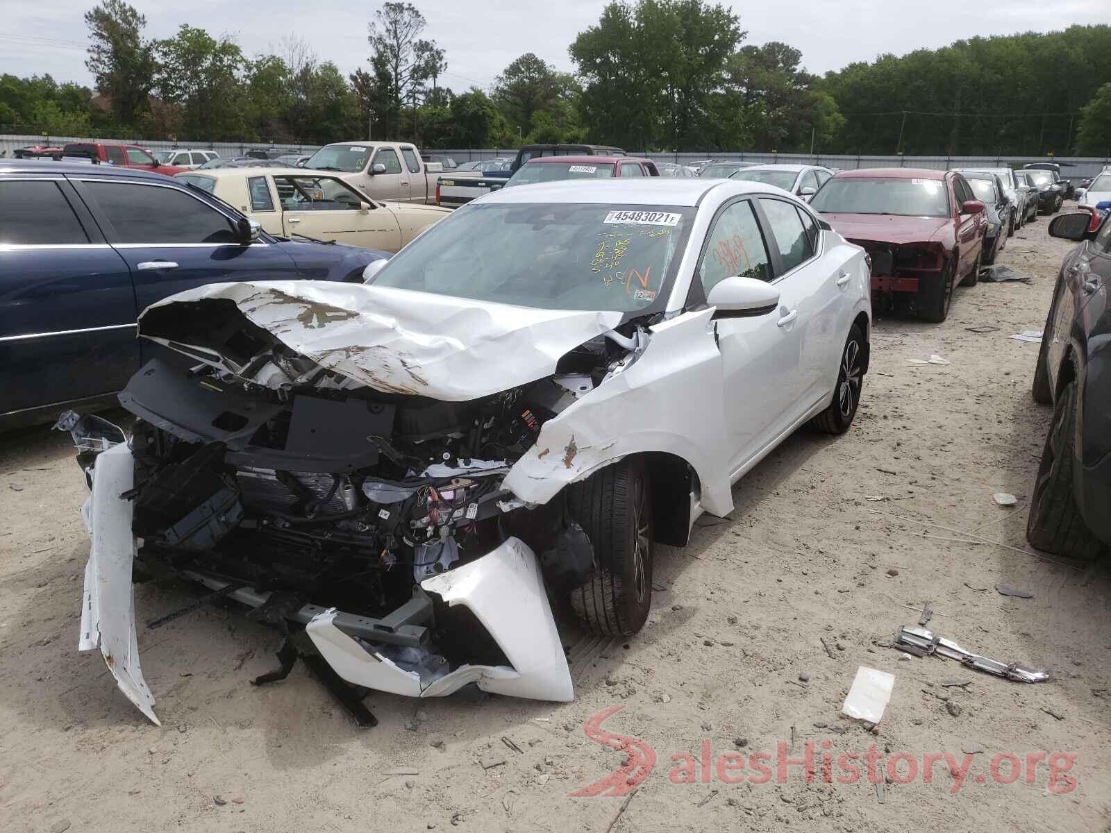 3N1AB8CV1LY313284 2020 NISSAN SENTRA