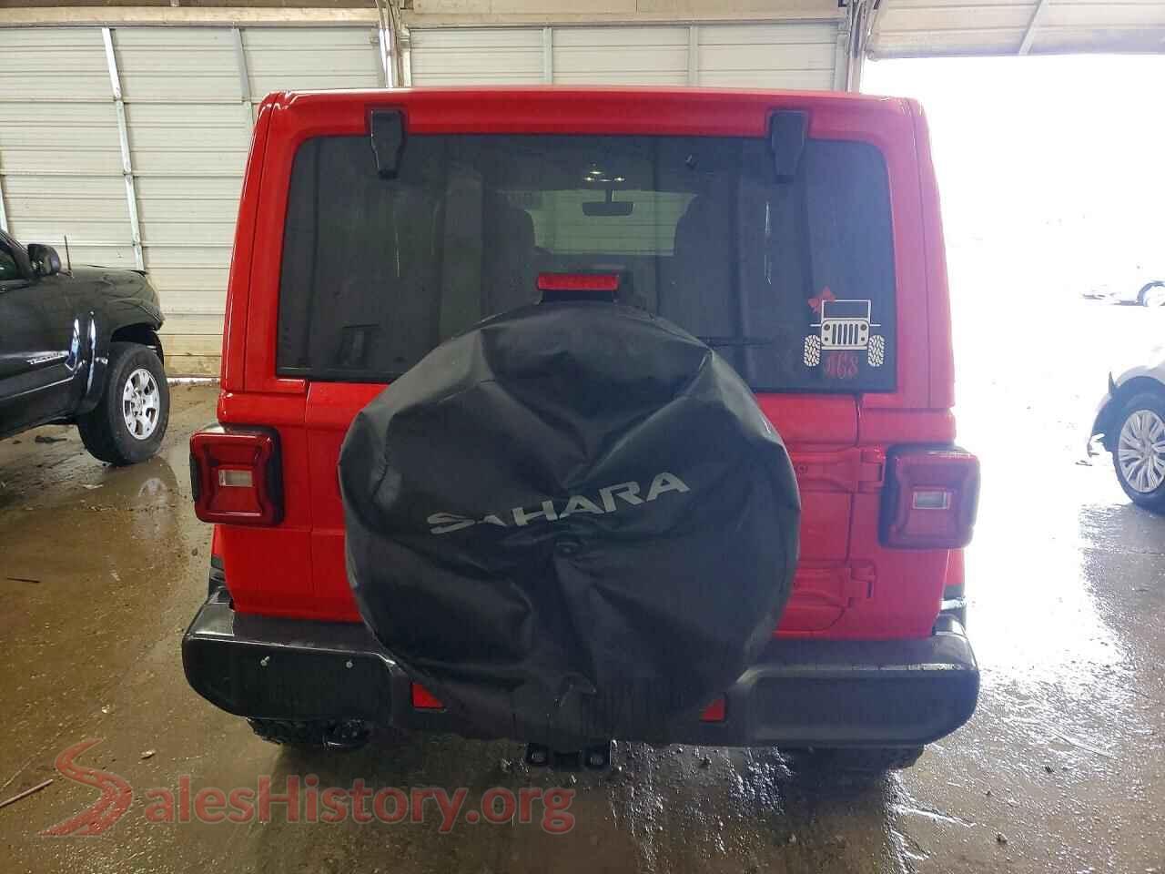 2018 JEEP WRANGLER VIN 1C4HJXEGXJW267806, left side view