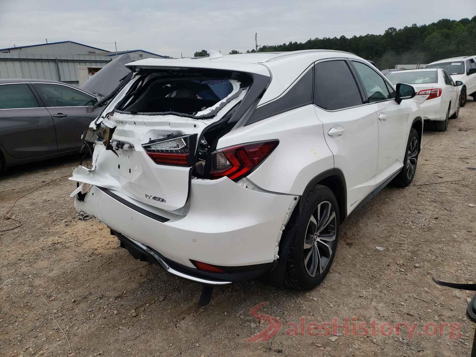 2T2HGMDAXLC047678 2020 LEXUS RX450