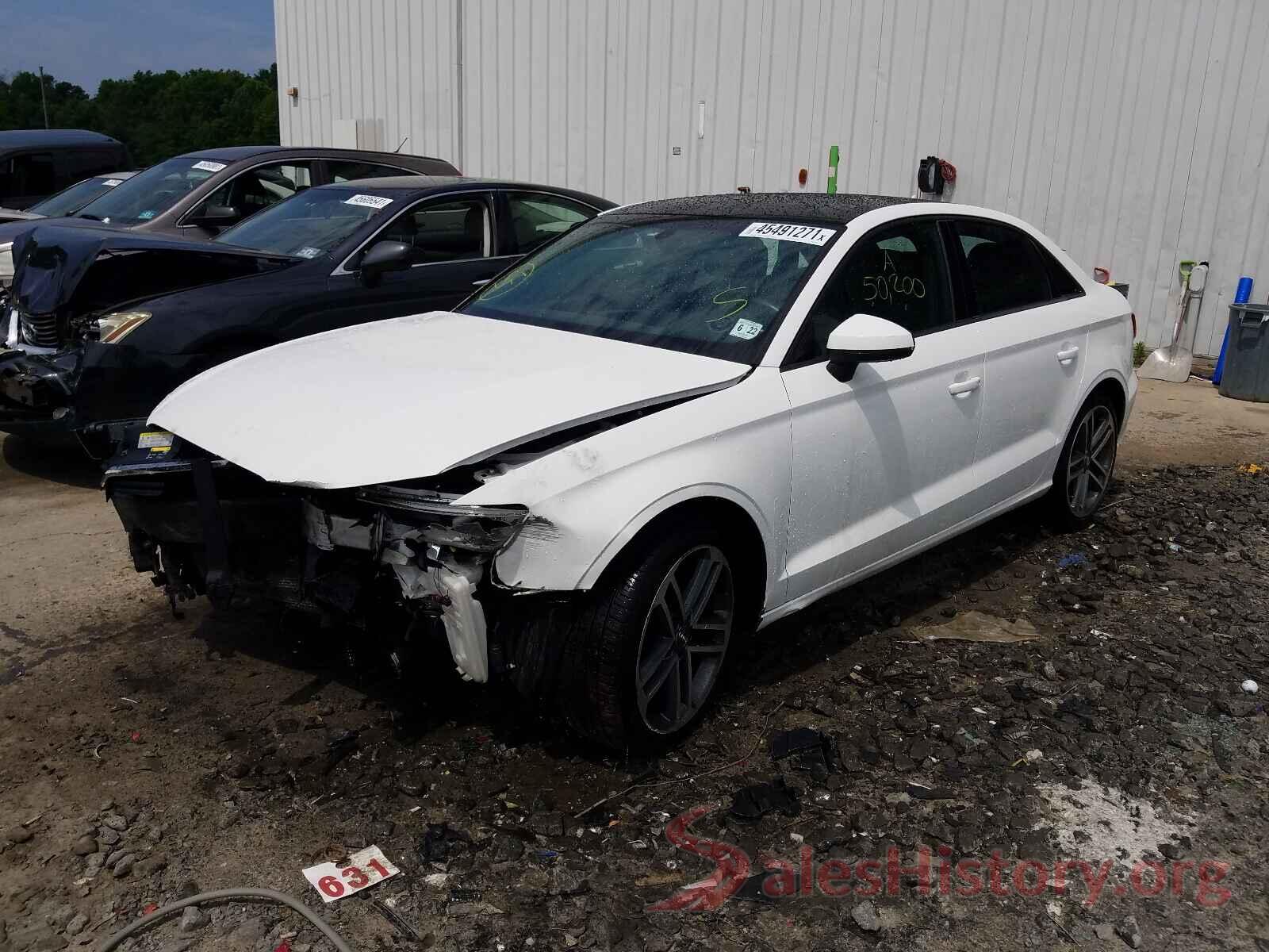 WAUB8GFF0H1078710 2017 AUDI A3