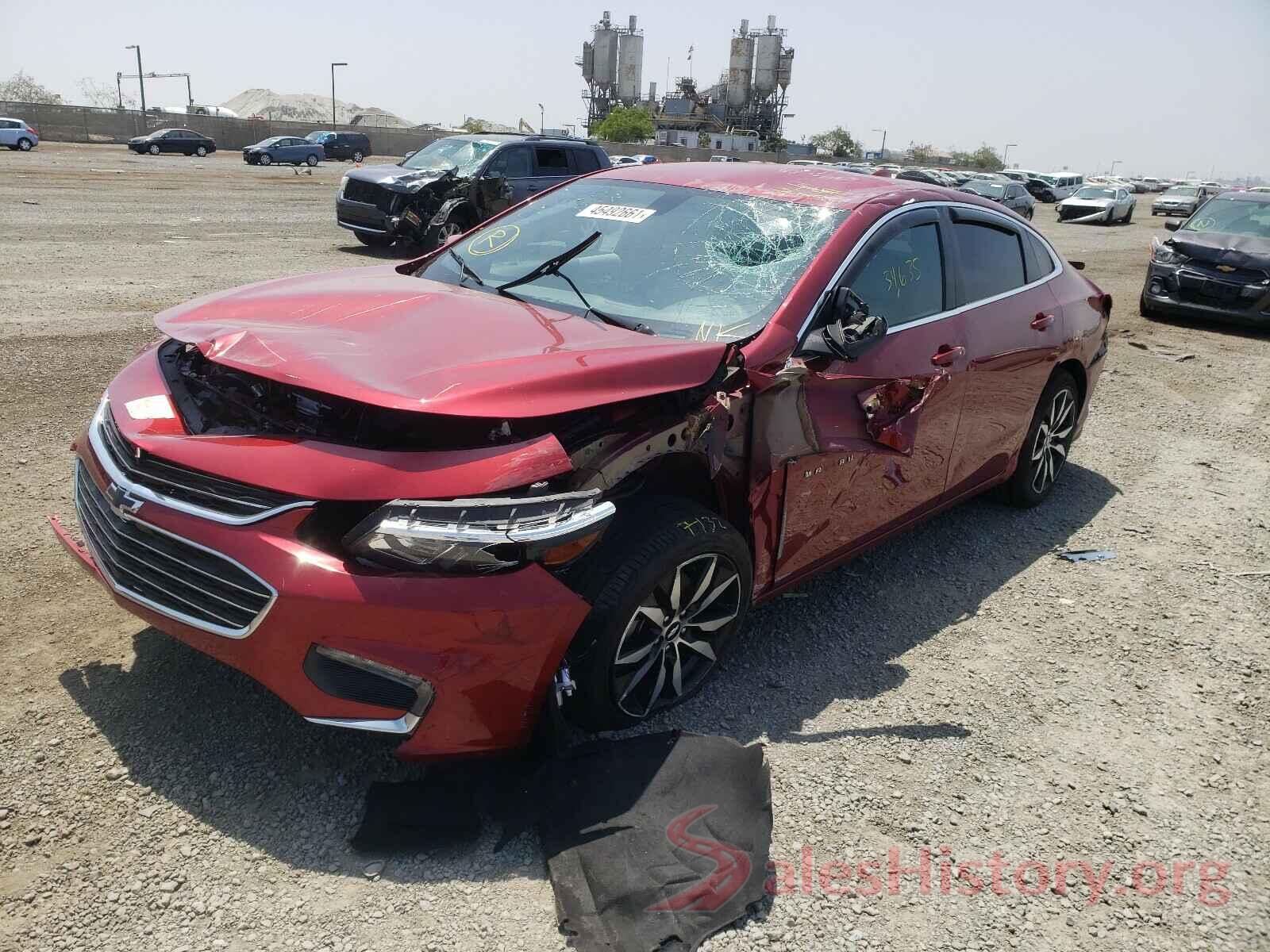 1G1ZE5ST2HF237006 2017 CHEVROLET MALIBU