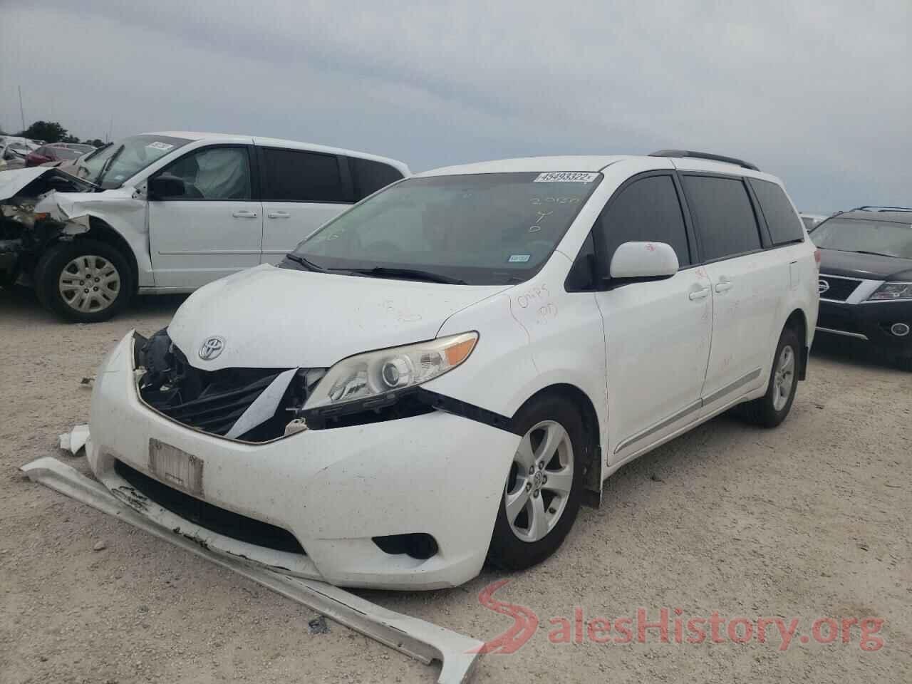 5TDKK3DC4DS397000 2013 TOYOTA SIENNA