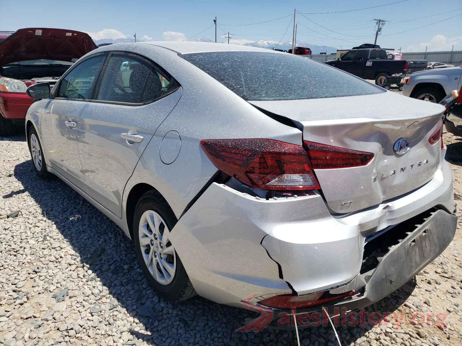 5NPD74LF9KH449087 2019 HYUNDAI ELANTRA