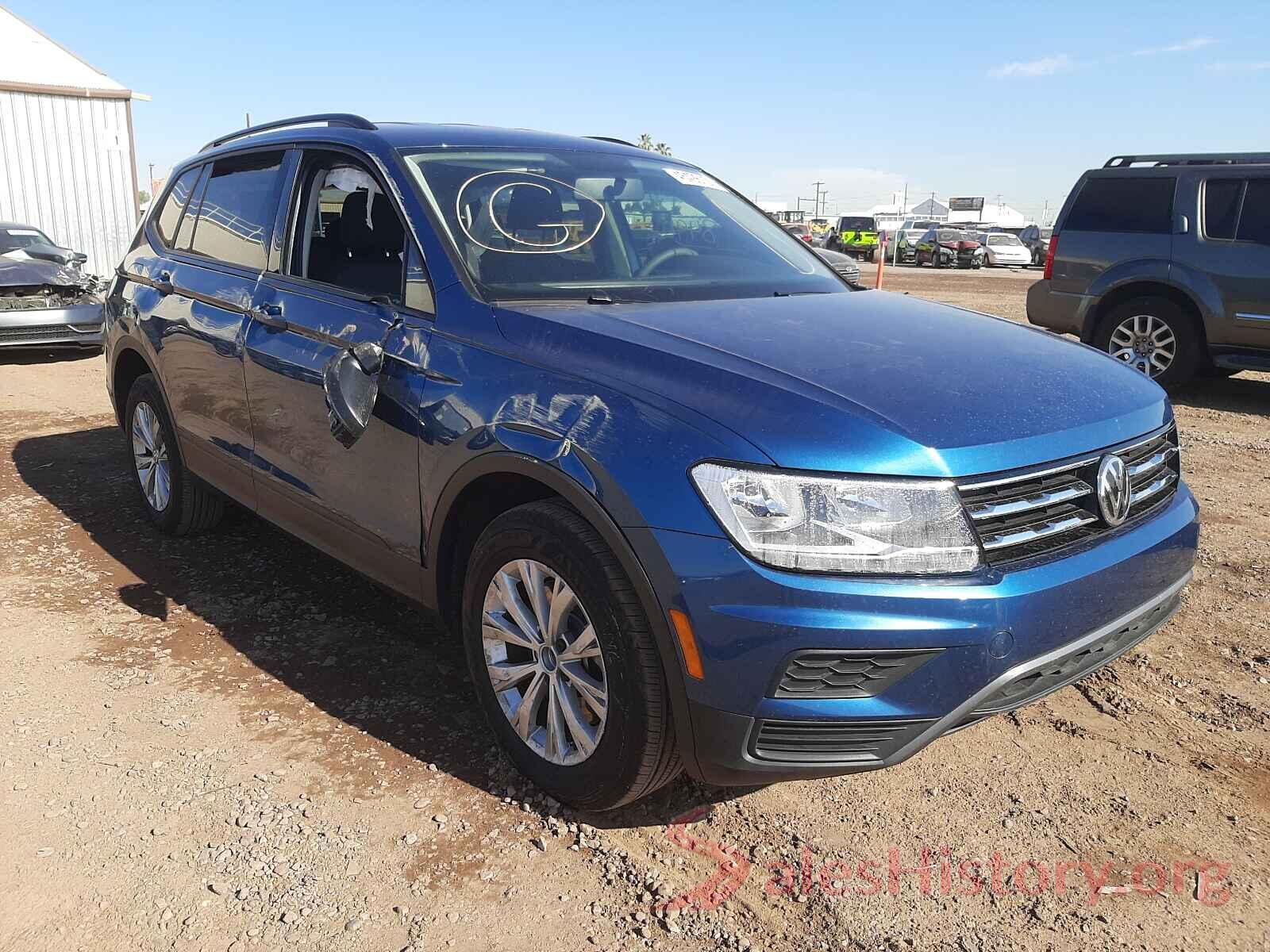 3VV1B7AX2KM193370 2019 VOLKSWAGEN TIGUAN