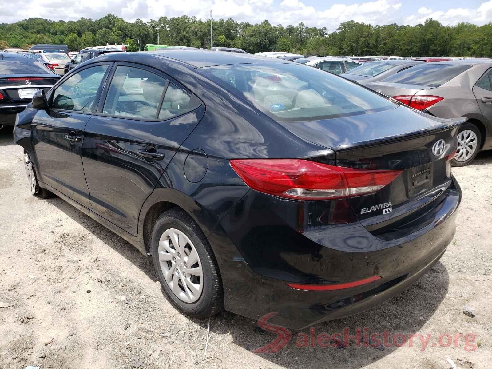 5NPD74LF1JH233667 2018 HYUNDAI ELANTRA