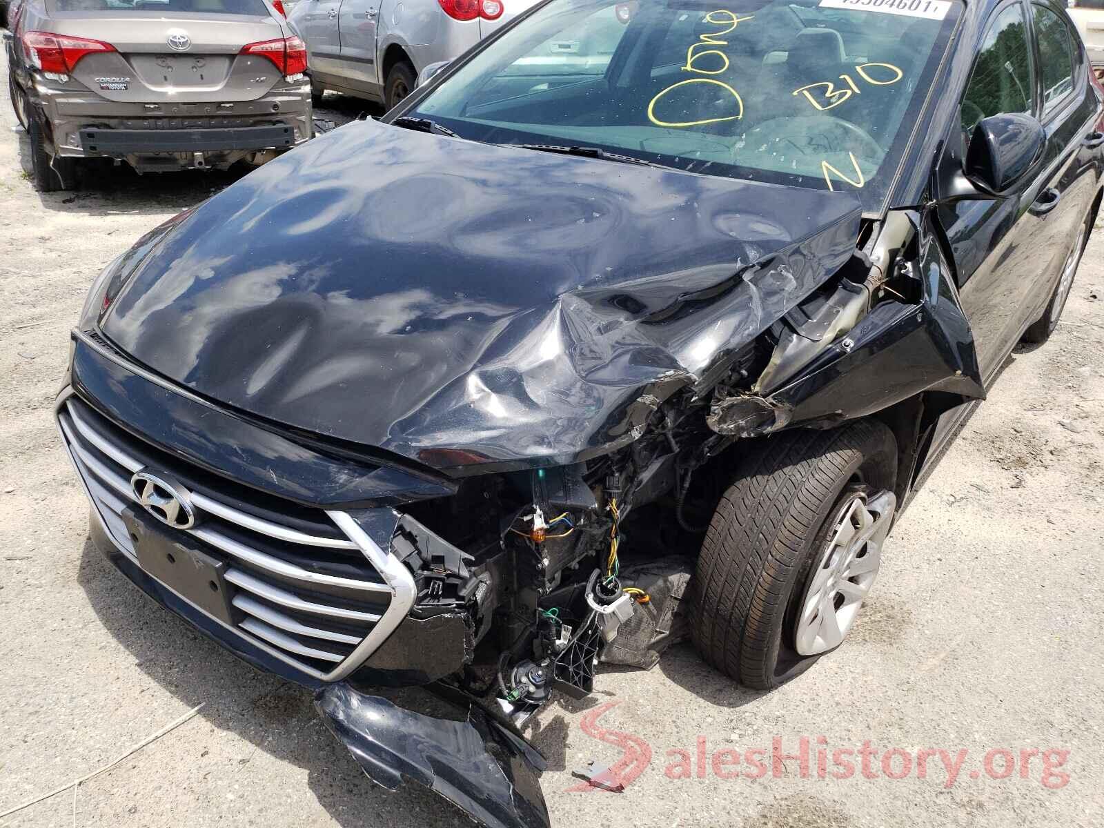 5NPD74LF1JH233667 2018 HYUNDAI ELANTRA