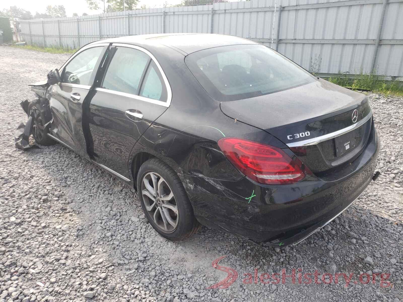 55SWF4KB8JU251459 2018 MERCEDES-BENZ C CLASS