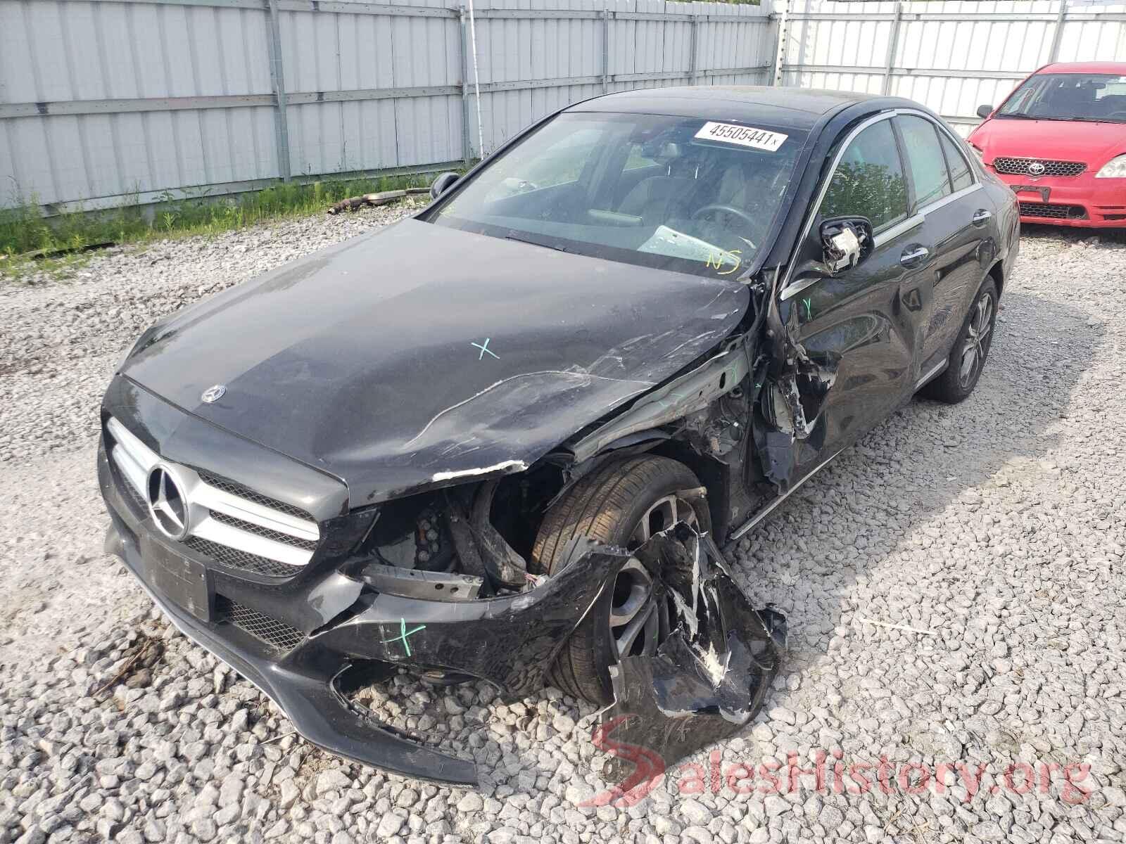 55SWF4KB8JU251459 2018 MERCEDES-BENZ C CLASS