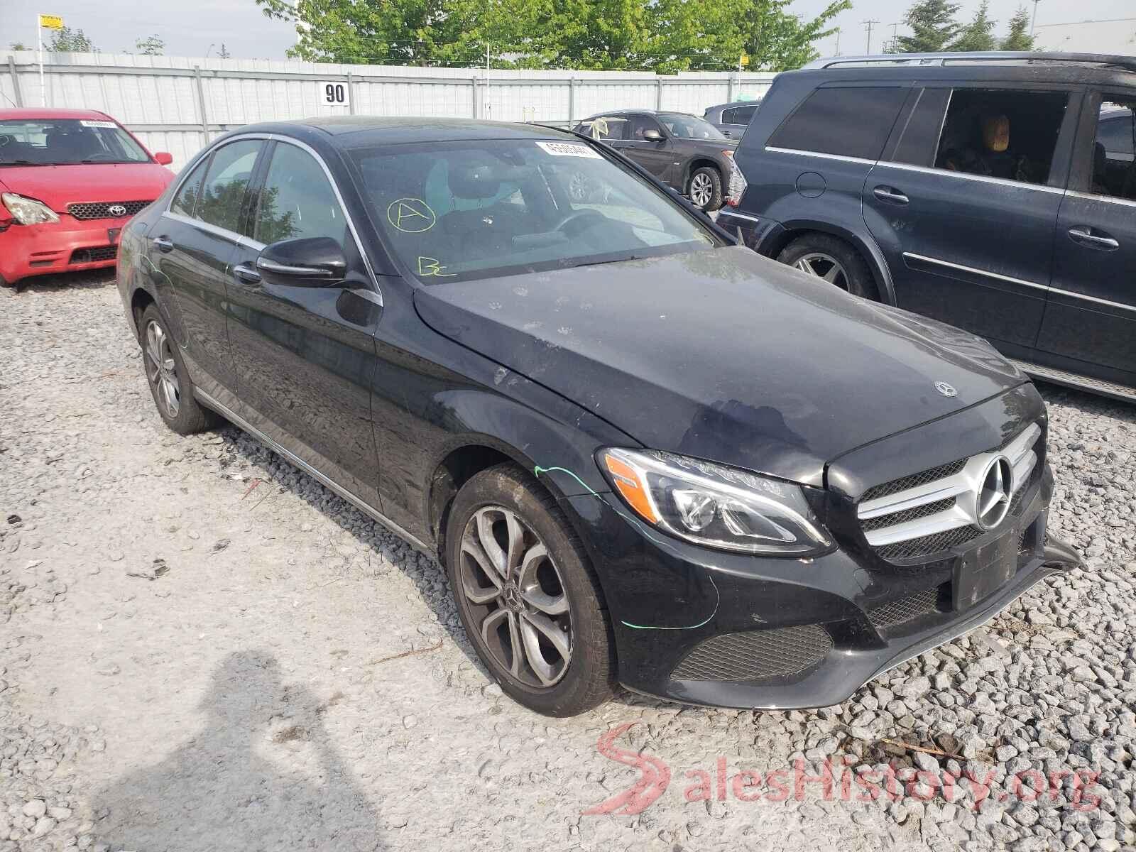 55SWF4KB8JU251459 2018 MERCEDES-BENZ C CLASS