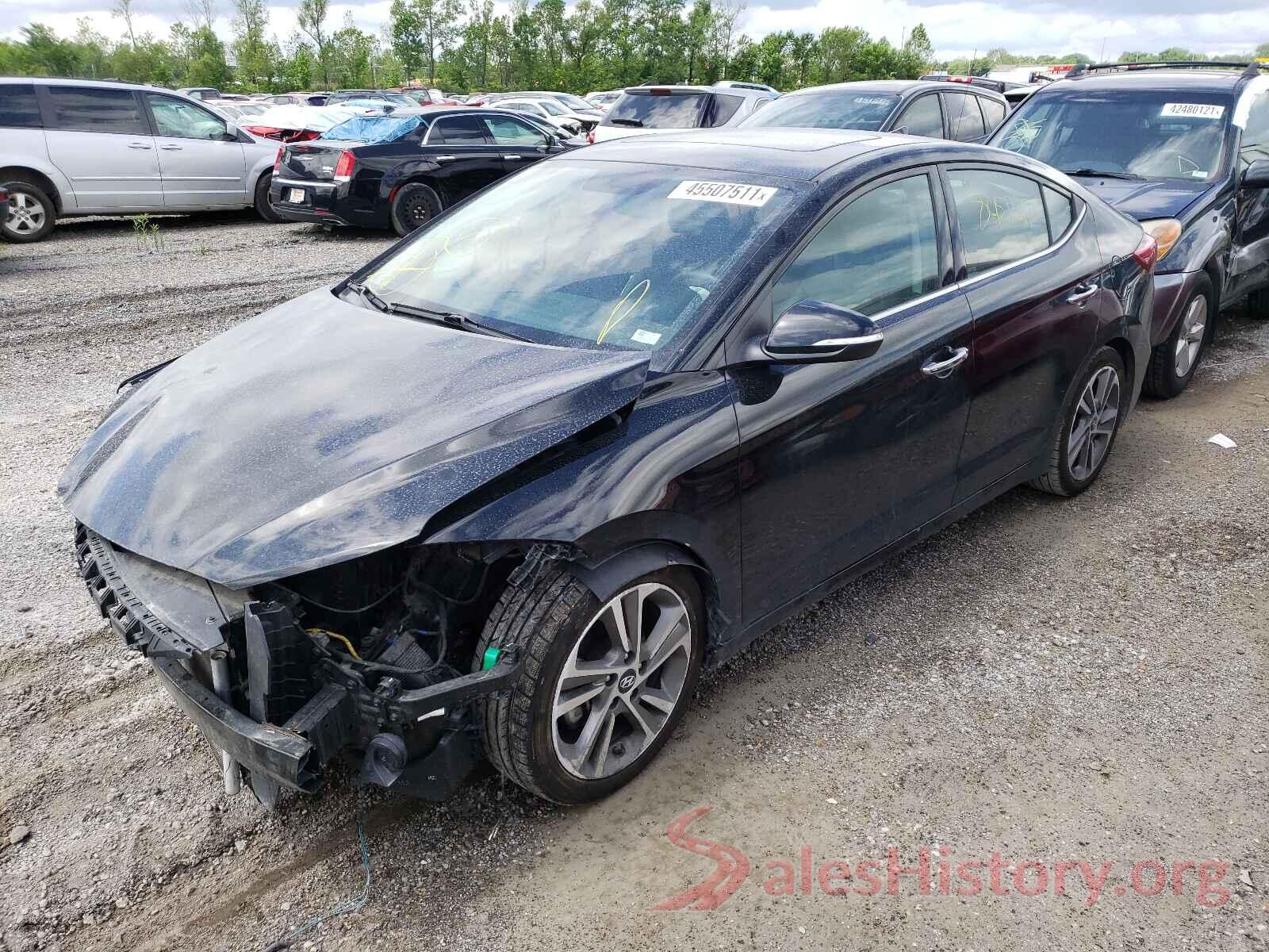 5NPD84LFXHH102731 2017 HYUNDAI ELANTRA