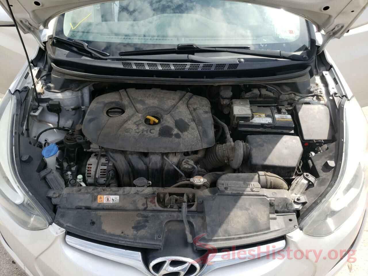 5NPDH4AE4GH687220 2016 HYUNDAI ELANTRA