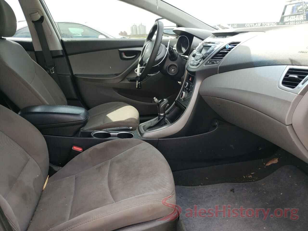 5NPDH4AE4GH687220 2016 HYUNDAI ELANTRA