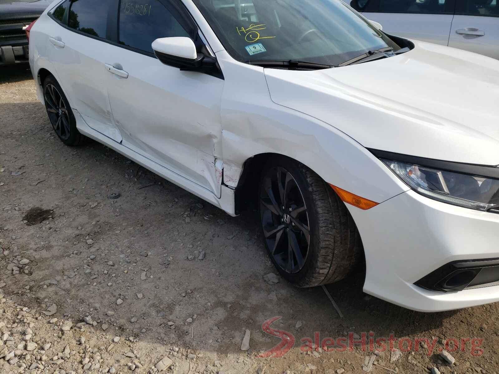 2HGFC2F89KH559718 2019 HONDA CIVIC