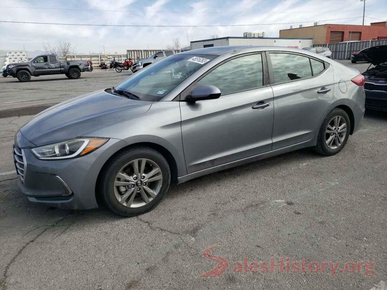 KMHD84LF7JU608542 2018 HYUNDAI ELANTRA