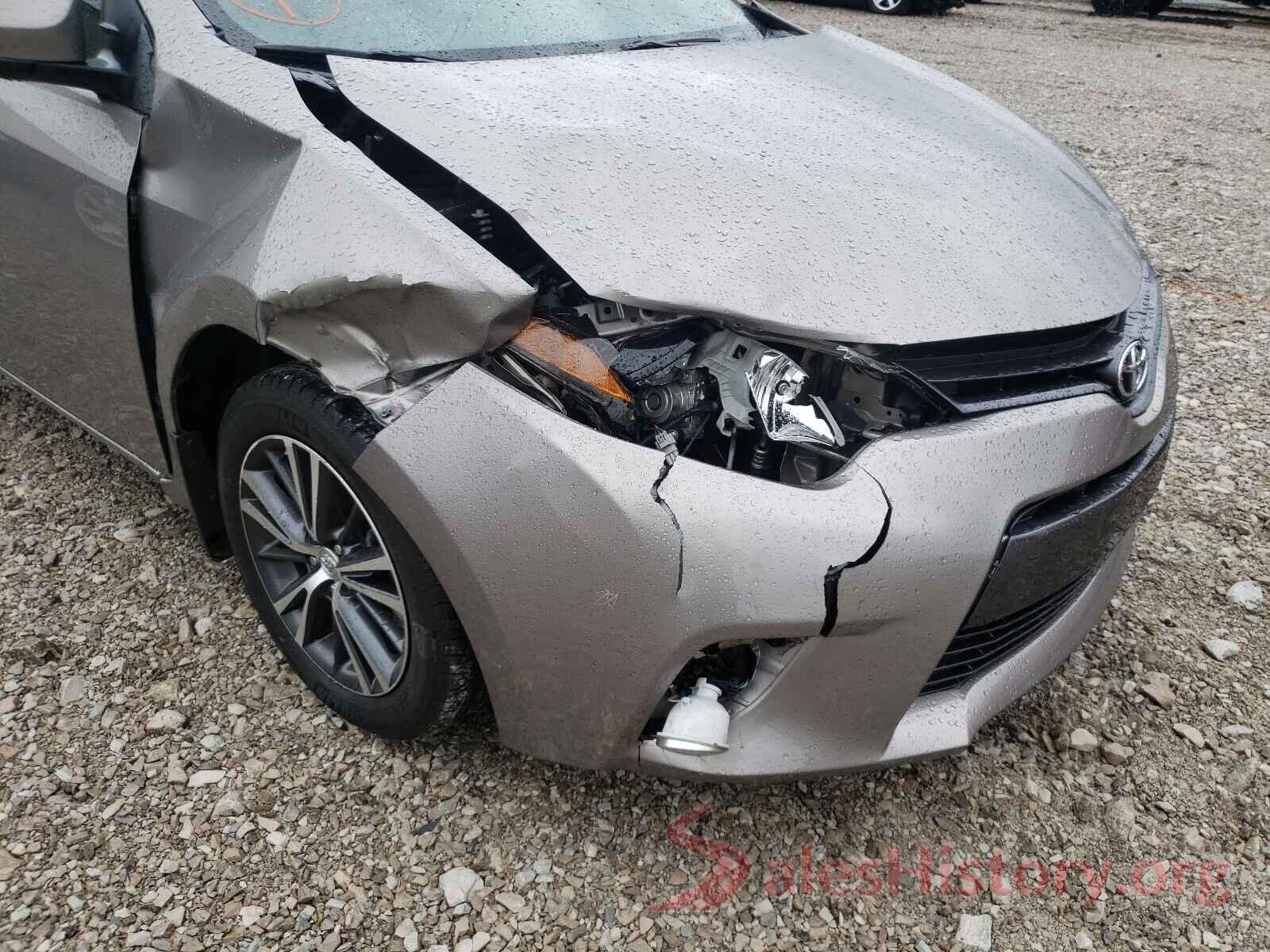 5YFBURHE4GP442099 2016 TOYOTA COROLLA