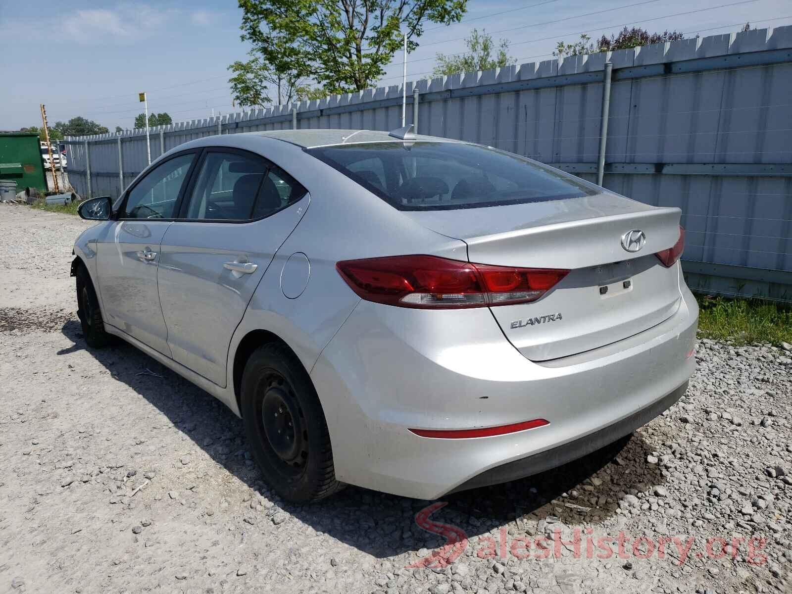 KMHD84LF0JU617826 2018 HYUNDAI ELANTRA