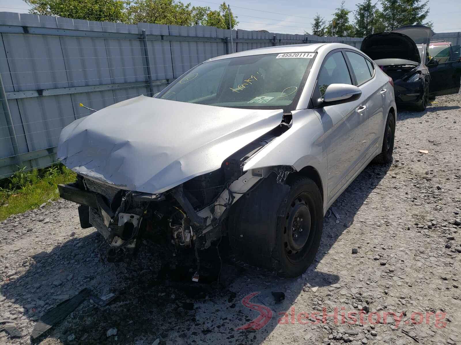 KMHD84LF0JU617826 2018 HYUNDAI ELANTRA