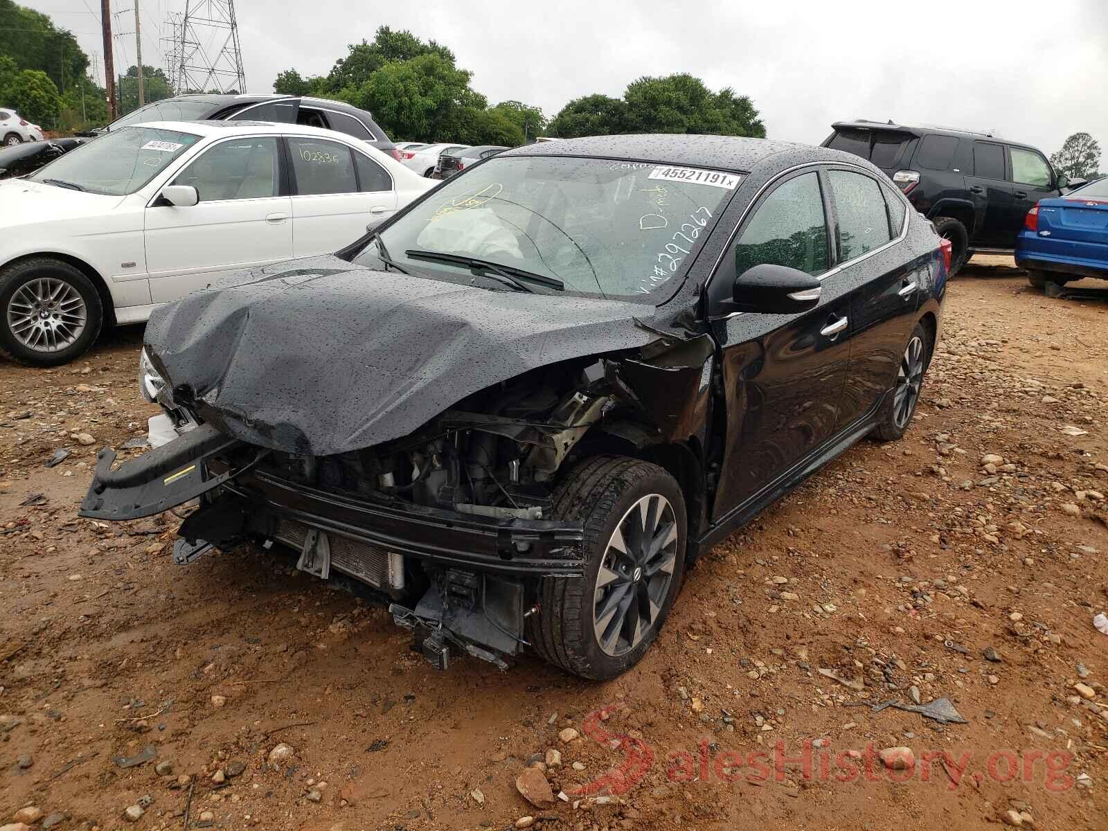 3N1AB7AP0KY297267 2019 NISSAN SENTRA