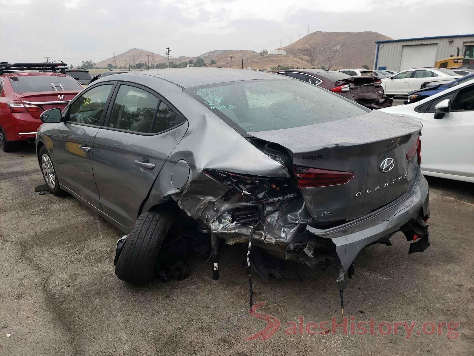 KMHD74LF7KU804081 2019 HYUNDAI ELANTRA