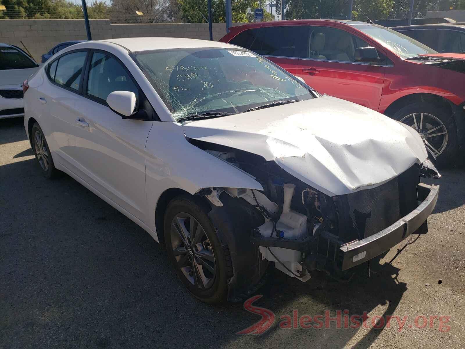 5NPD84LF3JH215846 2018 HYUNDAI ELANTRA