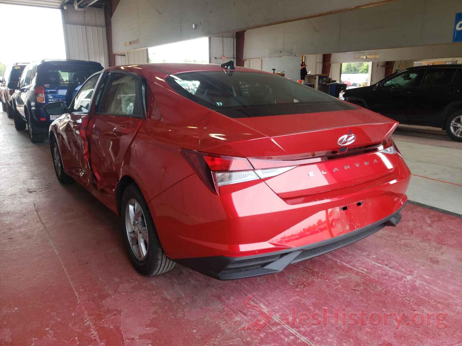 5NPLL4AG6MH036159 2021 HYUNDAI ELANTRA