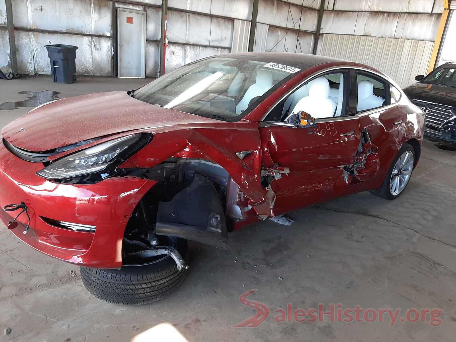 5YJ3E1EA7JF156058 2018 TESLA MODEL 3