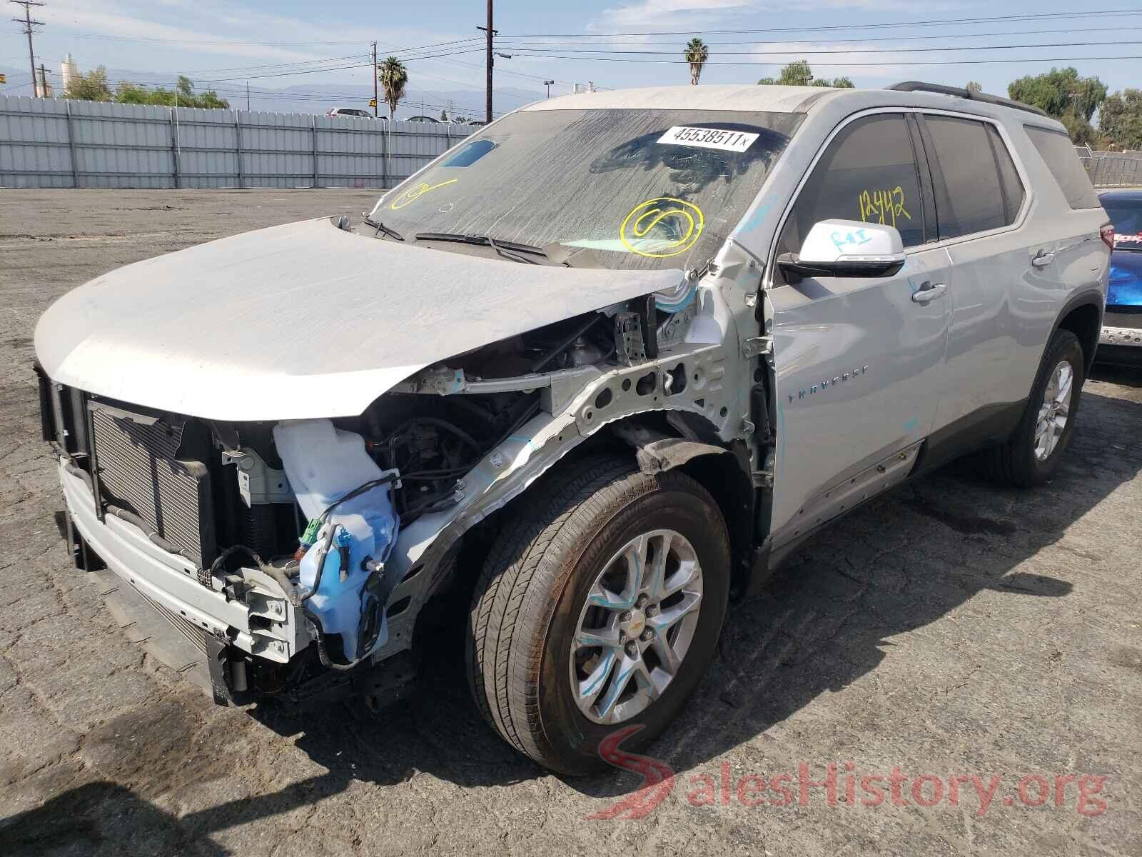 1GNEVGKW5LJ205482 2020 CHEVROLET TRAVERSE