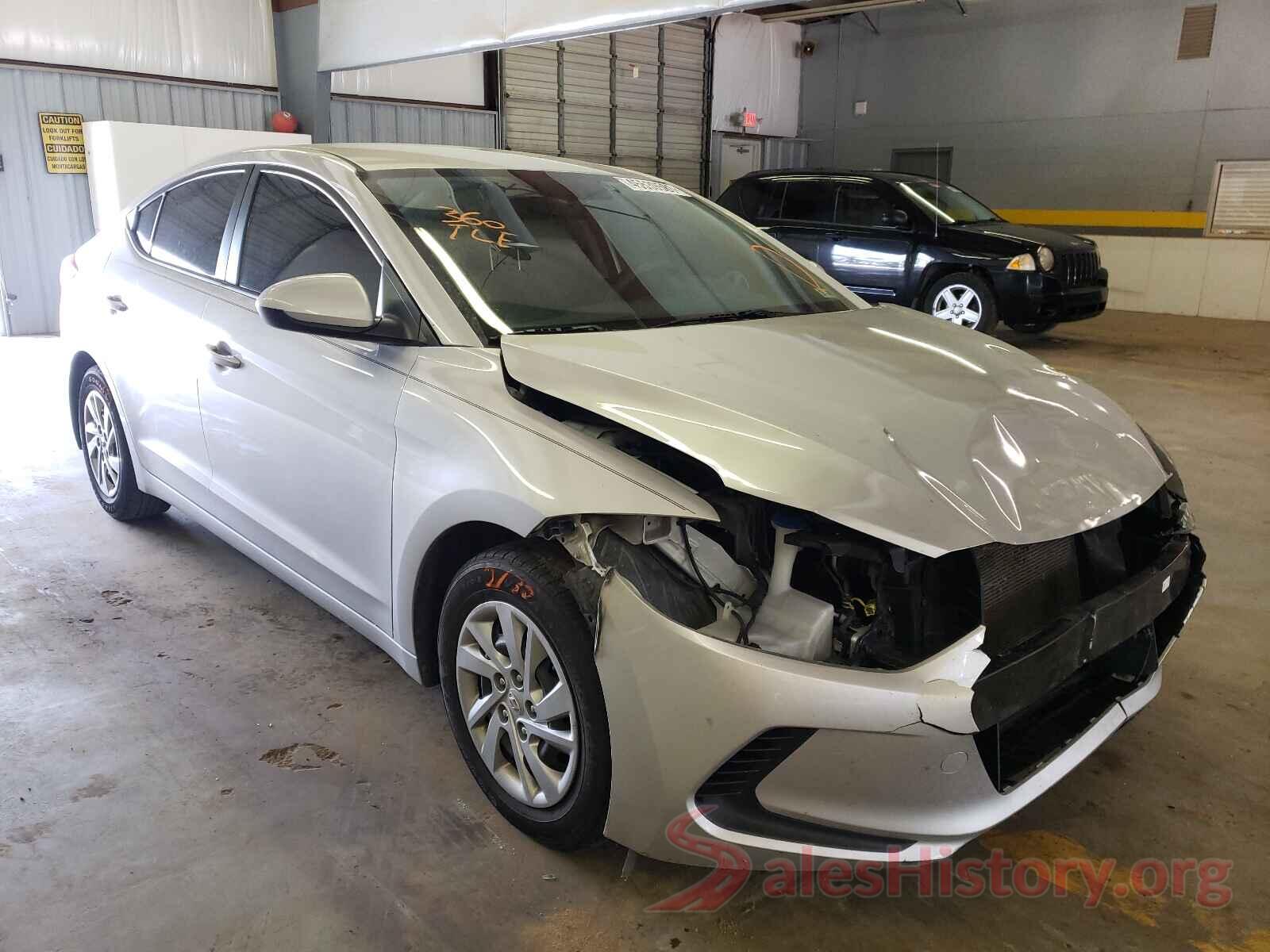 KMHD74LF6HU322341 2017 HYUNDAI ELANTRA