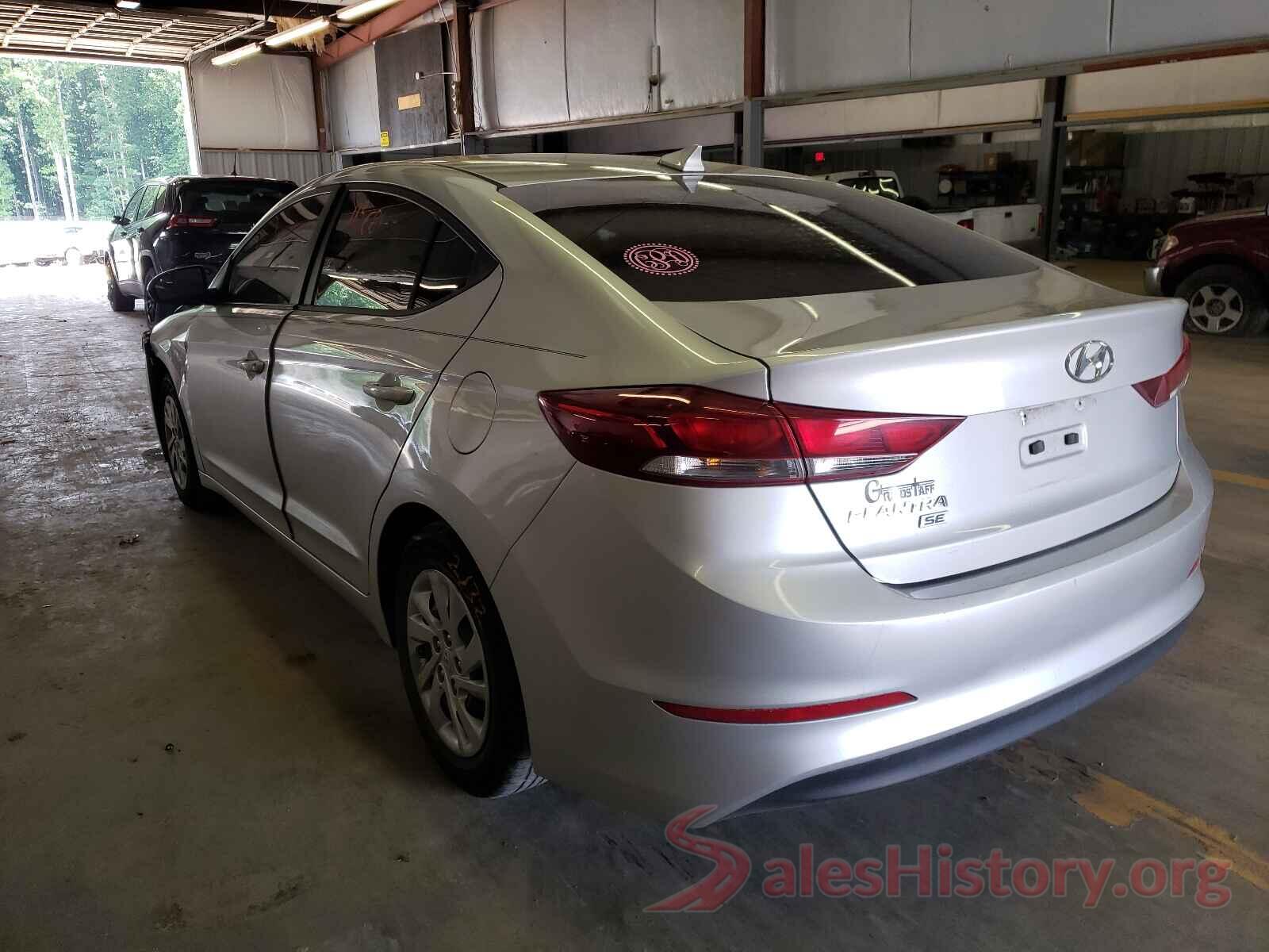 KMHD74LF6HU322341 2017 HYUNDAI ELANTRA