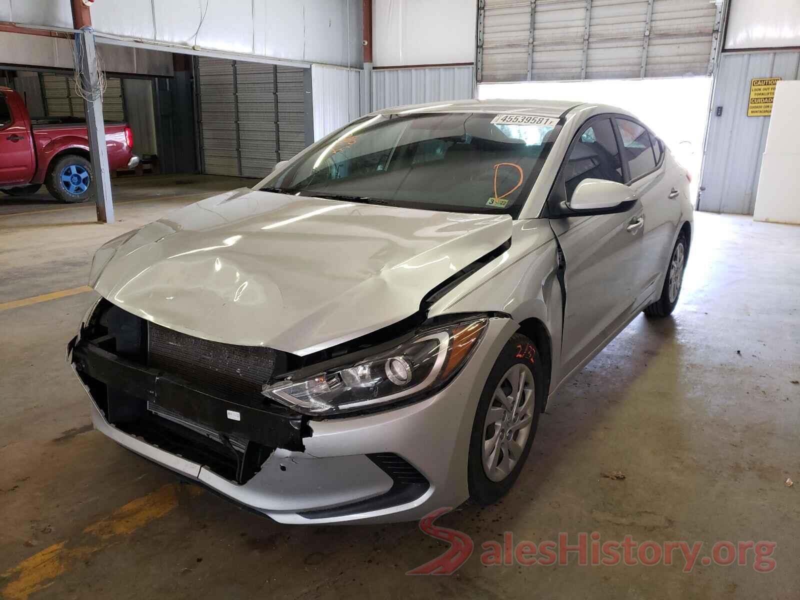 KMHD74LF6HU322341 2017 HYUNDAI ELANTRA