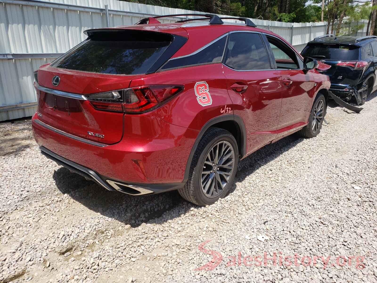 2T2BZMCA2JC146302 2018 LEXUS RX350