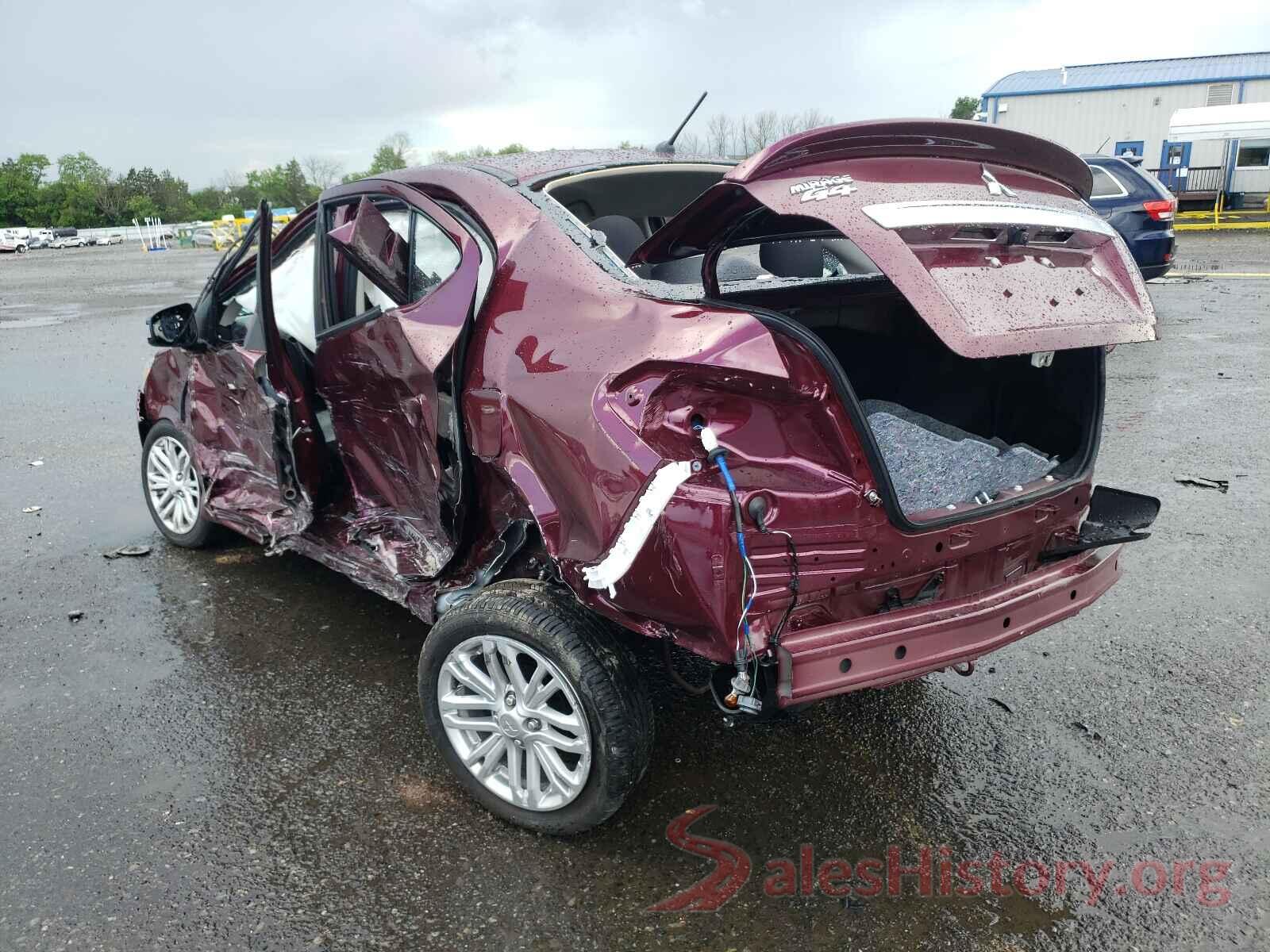 ML32FUFJ6MHF03740 2021 MITSUBISHI MIRAGE