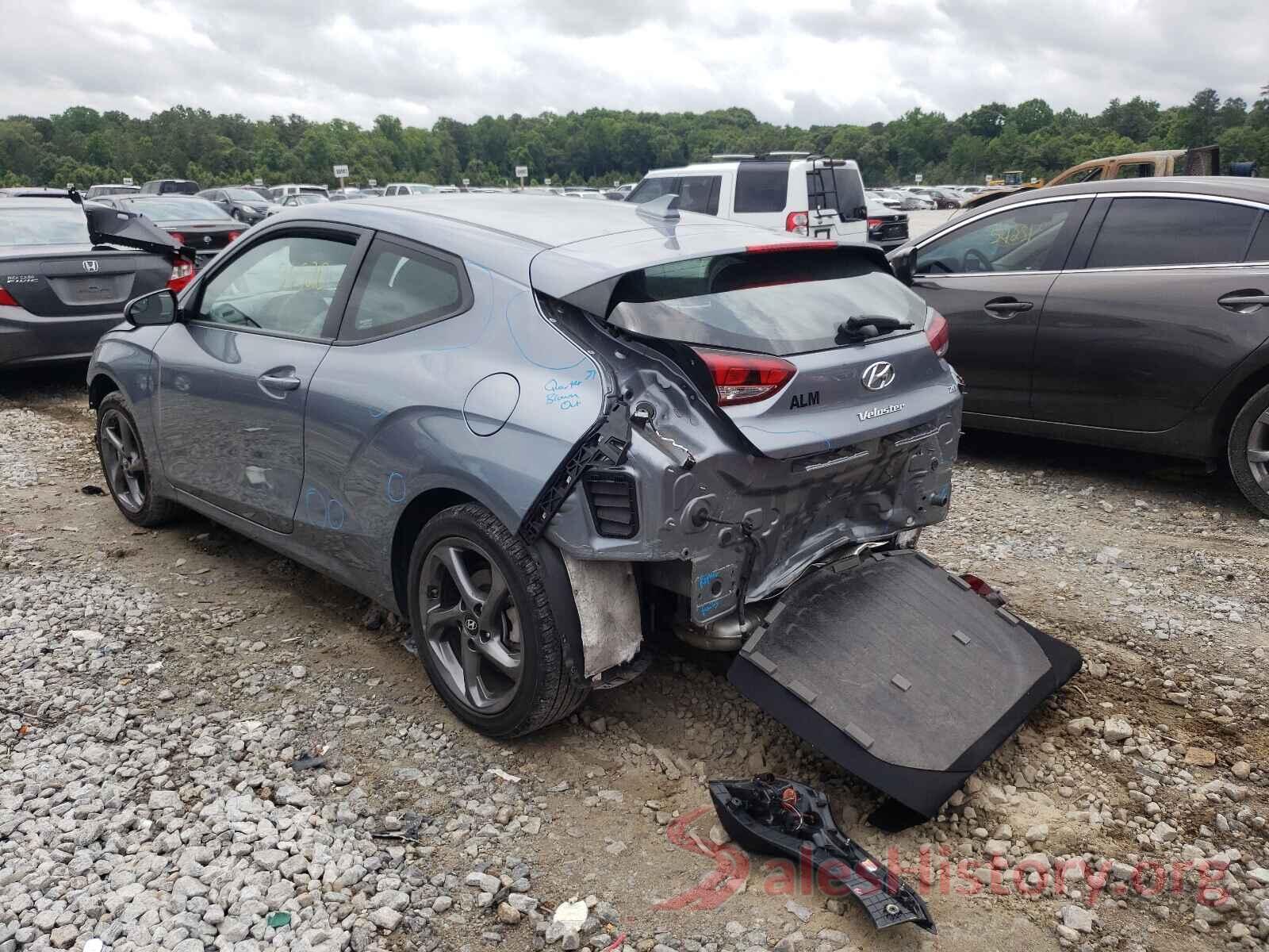 KMHTG6AF3KU017378 2019 HYUNDAI VELOSTER