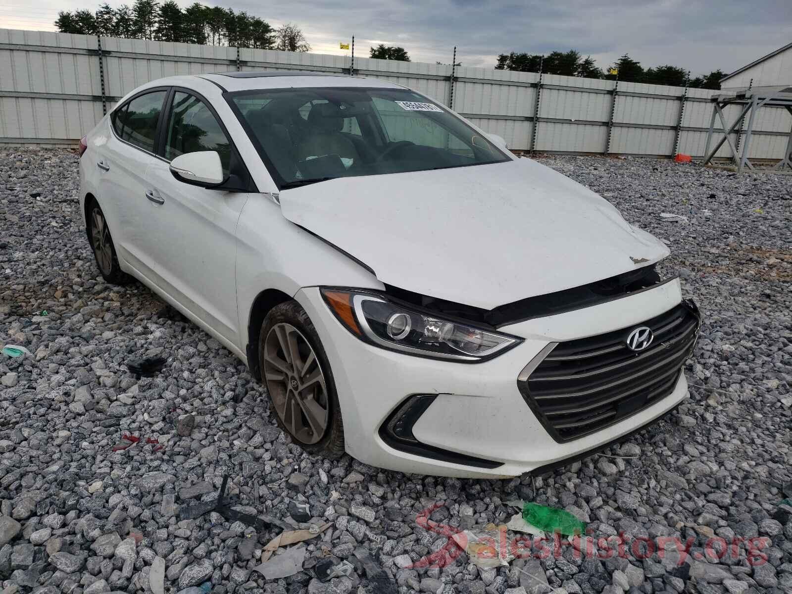 5NPD84LF2HH033159 2017 HYUNDAI ELANTRA