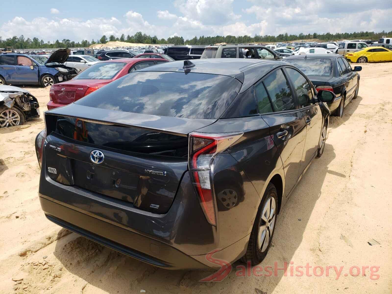 JTDKARFU4G3006056 2016 TOYOTA PRIUS